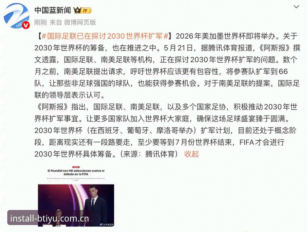 世界杯扩军到66队，中国男足能否搭上通往2030年的快车？